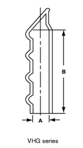 Line Diagram - Vinyl Hanger Grips