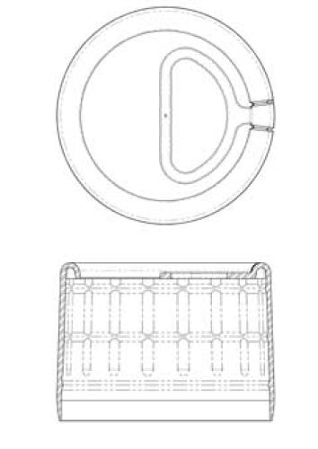 Line Diagram - Standard Duty STC Well Casing Thread Protectors