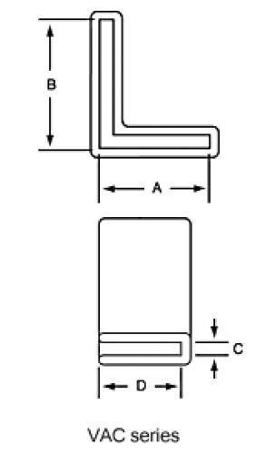 Line Diagram - Vinyl Angle Caps