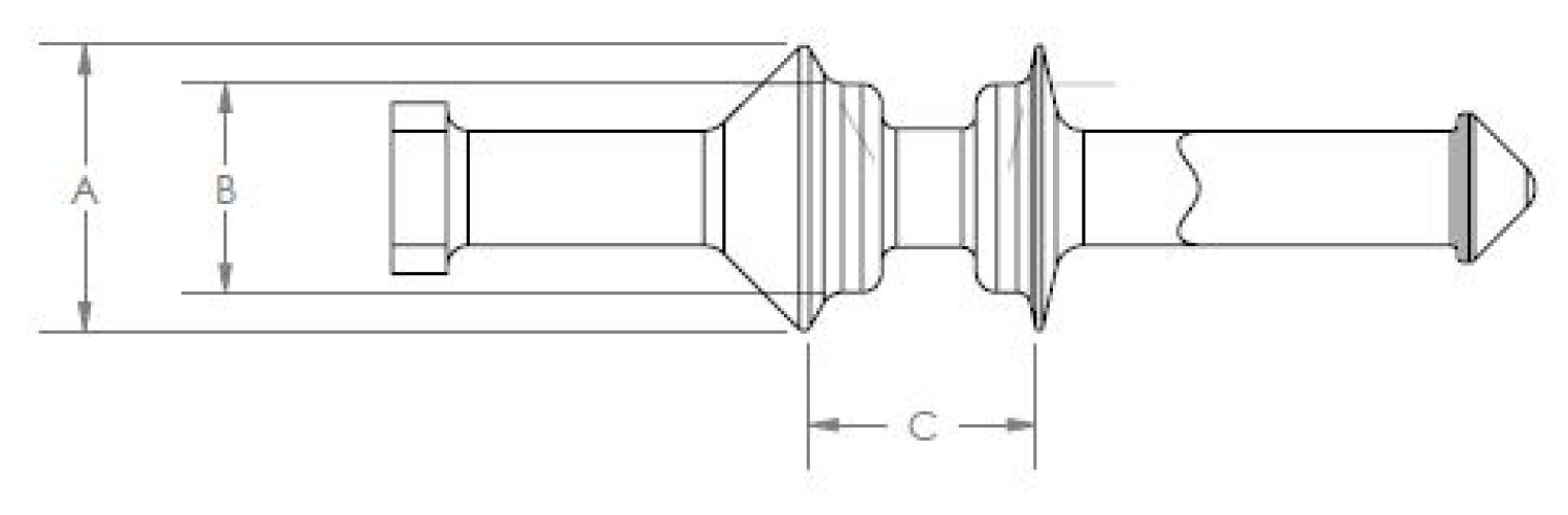 Line Diagram - Weld Nut Pull Plug