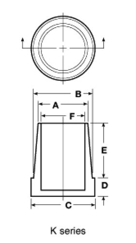 Line Diagram - Type K Copper Tubing Plugs