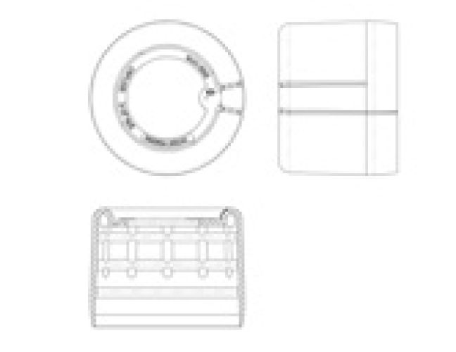 Line Diagram - Standard Duty External Upset End Tubing Protection