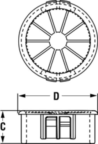 Line Diagram - Universal Bushings