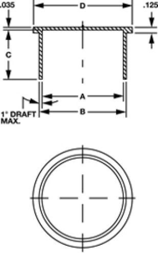 Line Diagram - ESD Connector Caps and Plugs