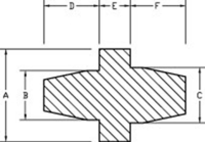 Line Diagram - Silicone Washer Plugs